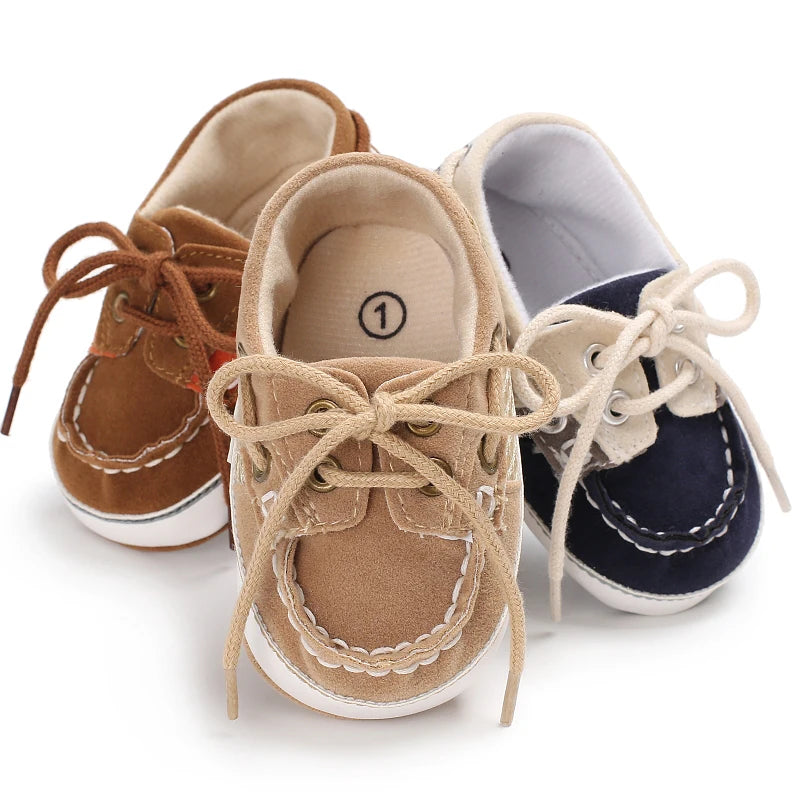 Baby Canvas Shoes – Soft Sole Casual Walking Sneakers