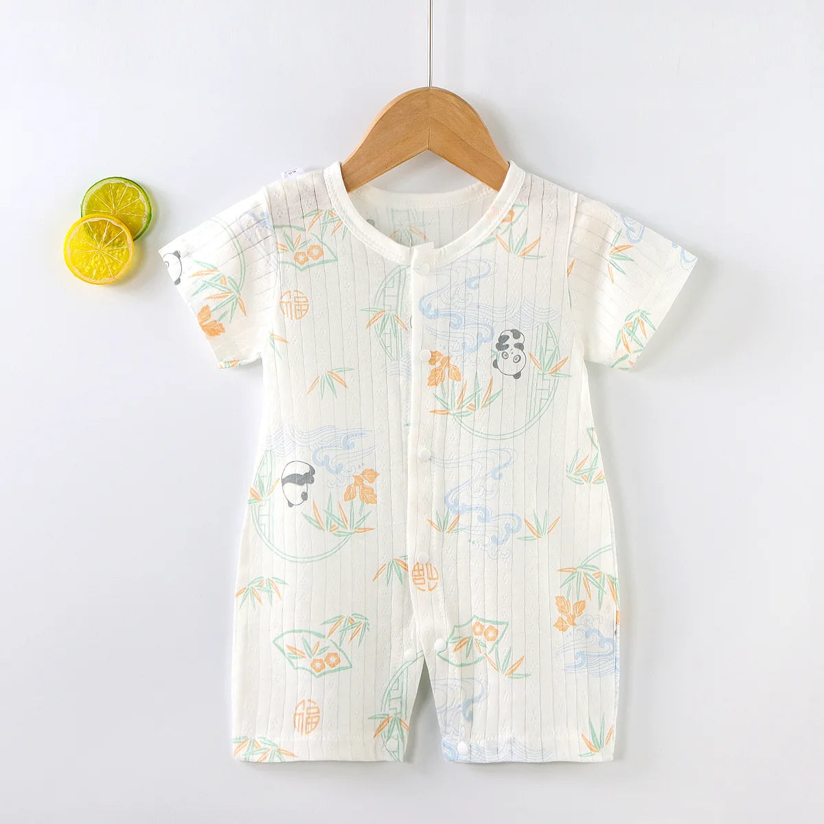 Short-Sleeved Thin Harness Infant Clothes