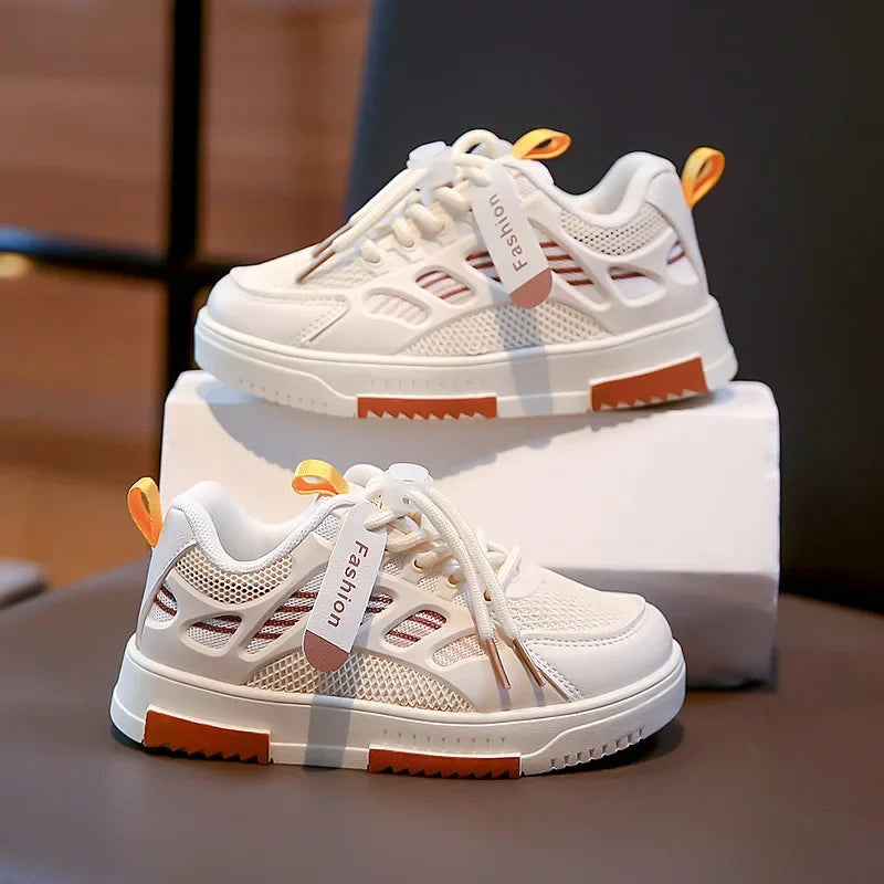 Kids’ Breathable Sneakers – Non-Slip Casual Sport Shoes