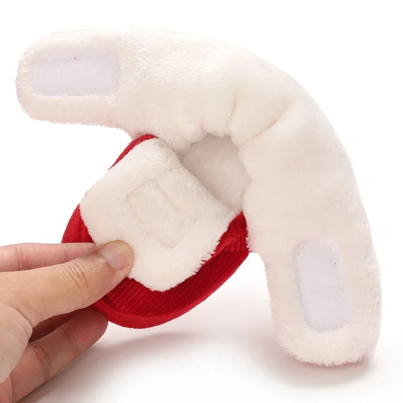 Baby Winter Snow Boots (0–18M) – Plush Soft Sole Toddler Shoes