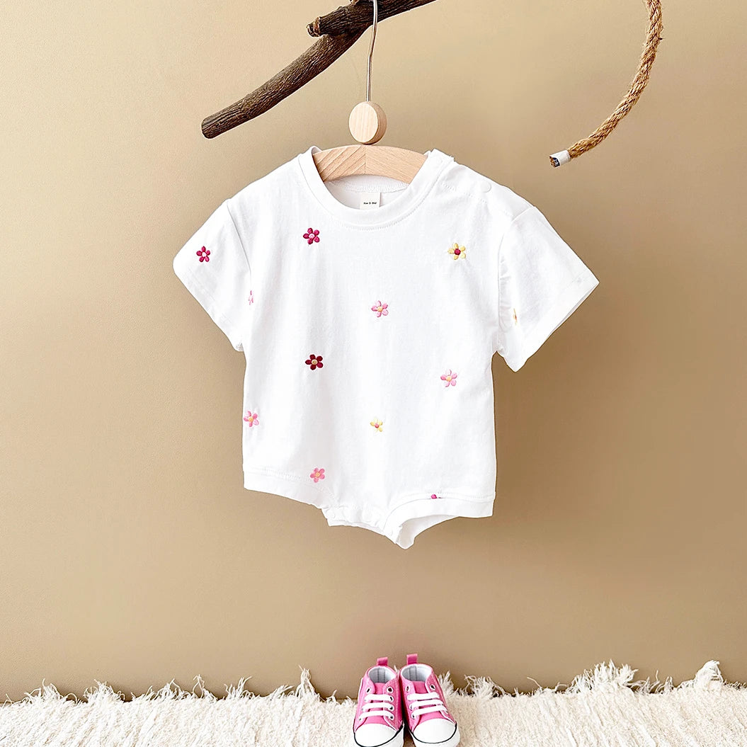 Jumpsuit Cotton Infant Bodysuit Girls  0-18M