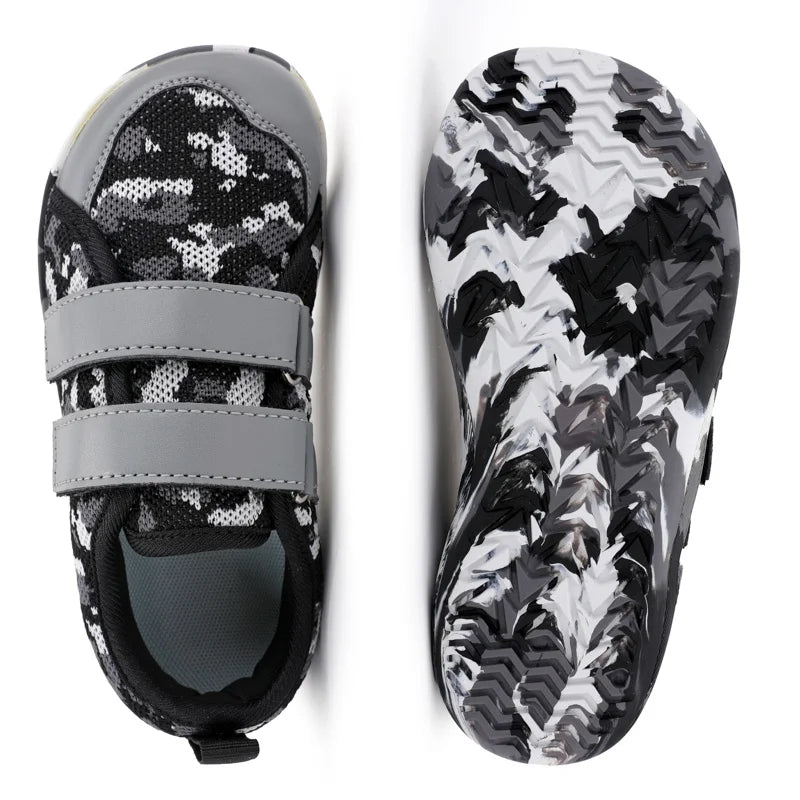 Kids’ Minimalist Barefoot Sneakers – Wide Toe, Zero Drop