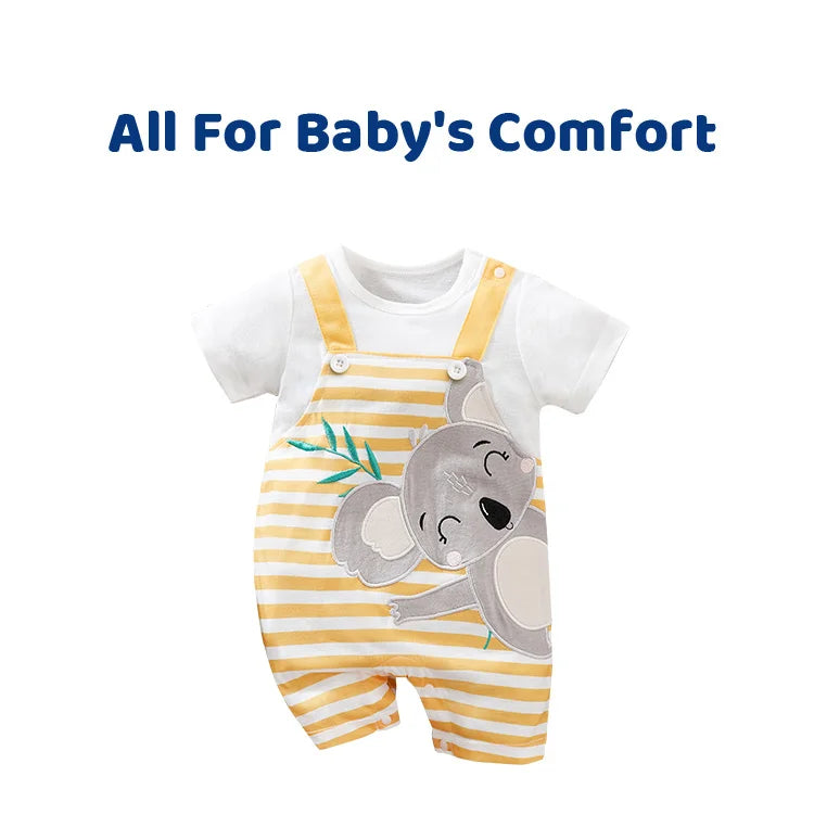Baby Cartoon Koala Bodysuit