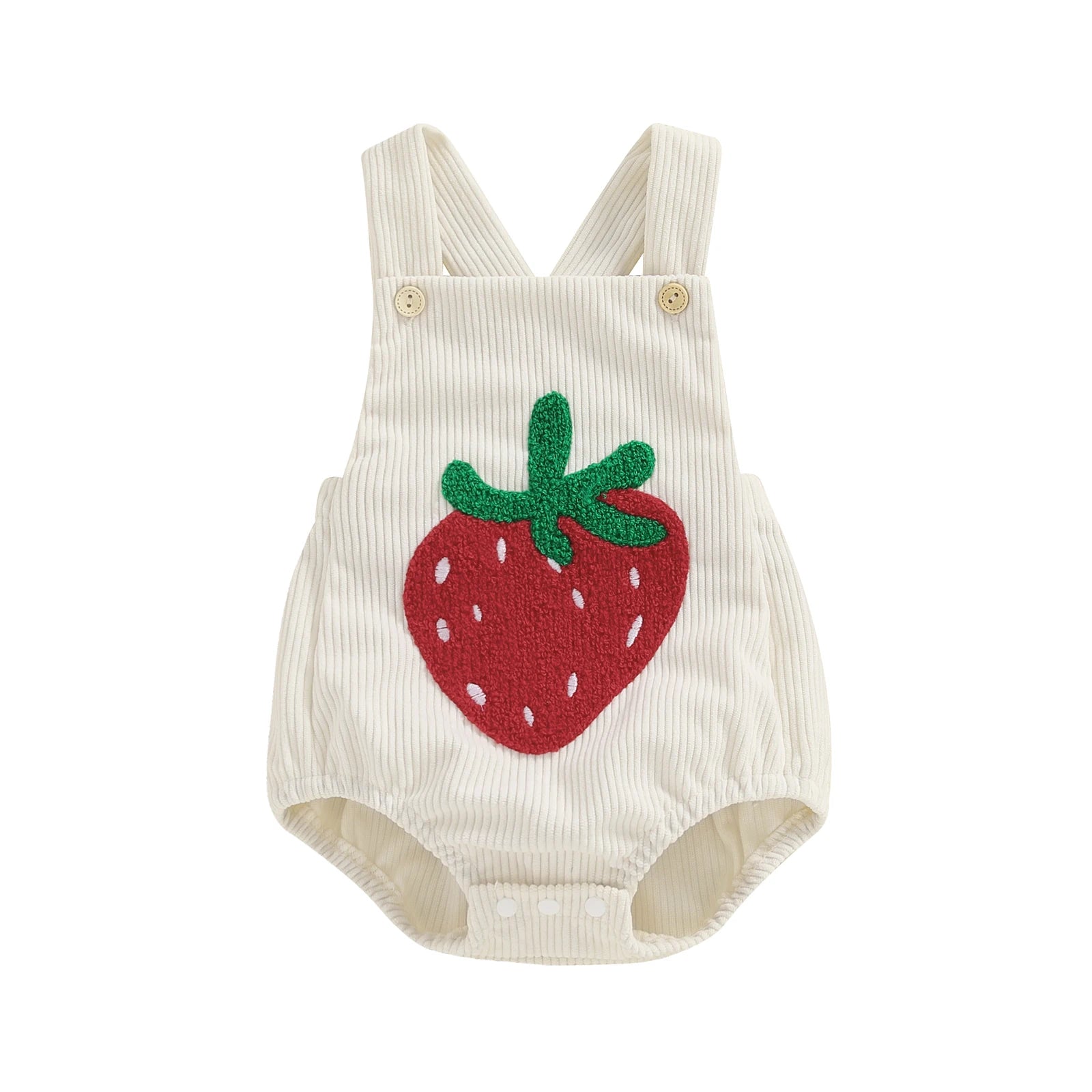 0–18M Baby Girl Summer Jumpsuit, Cute Embroidered Romper