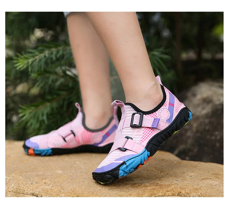 Kids’ Fashion Sneakers – Breathable, Non-Slip Casual Shoes