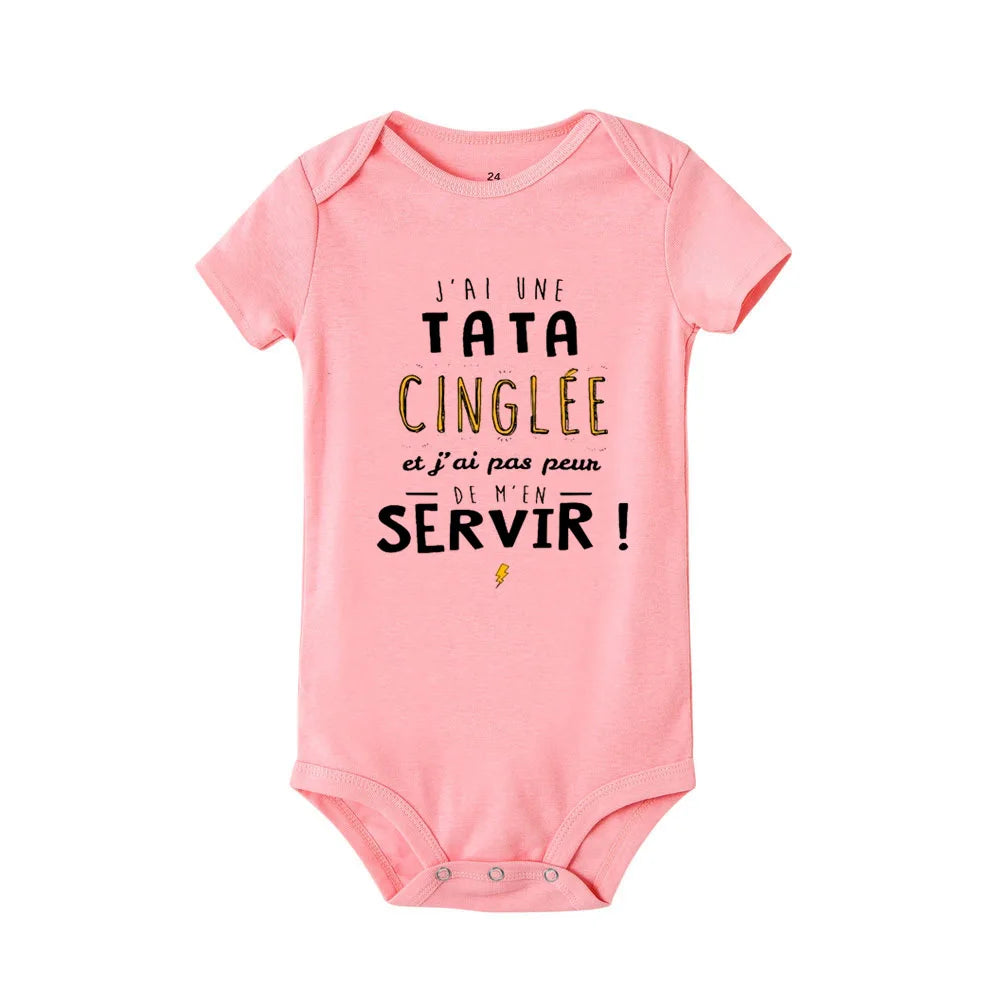 Newborn Baby Bodysuits Funny Cute Toddler Infant Jumpsuits Rompers Outfits