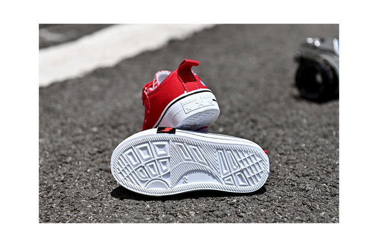 Kids Canvas Shoes – Breathable Low-Top Casual Sneakers