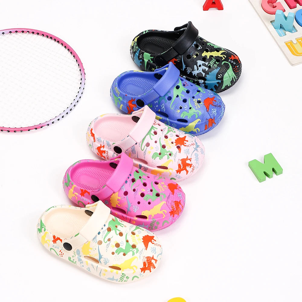 Kids’ Cartoon Sandals – Soft, Breathable Summer Shoes