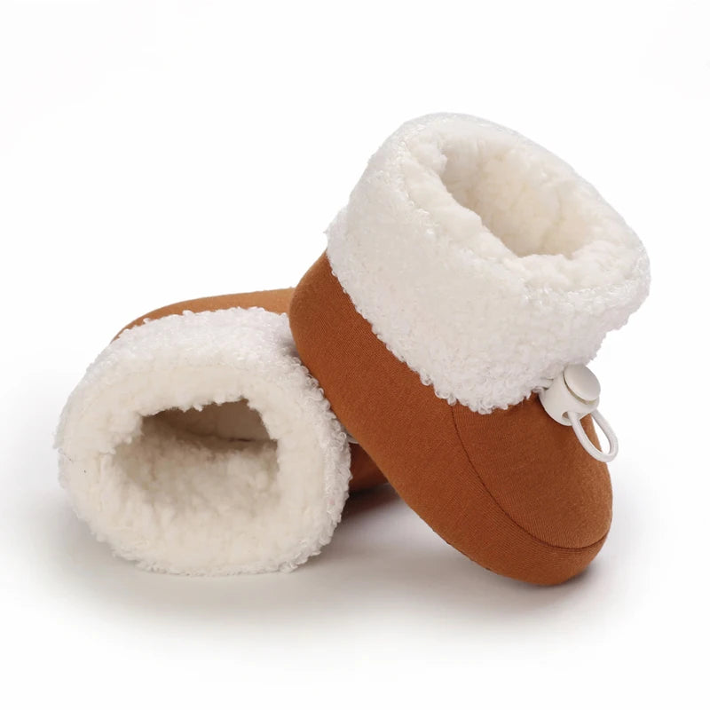 Winter Newborn Baby Cotton Booties