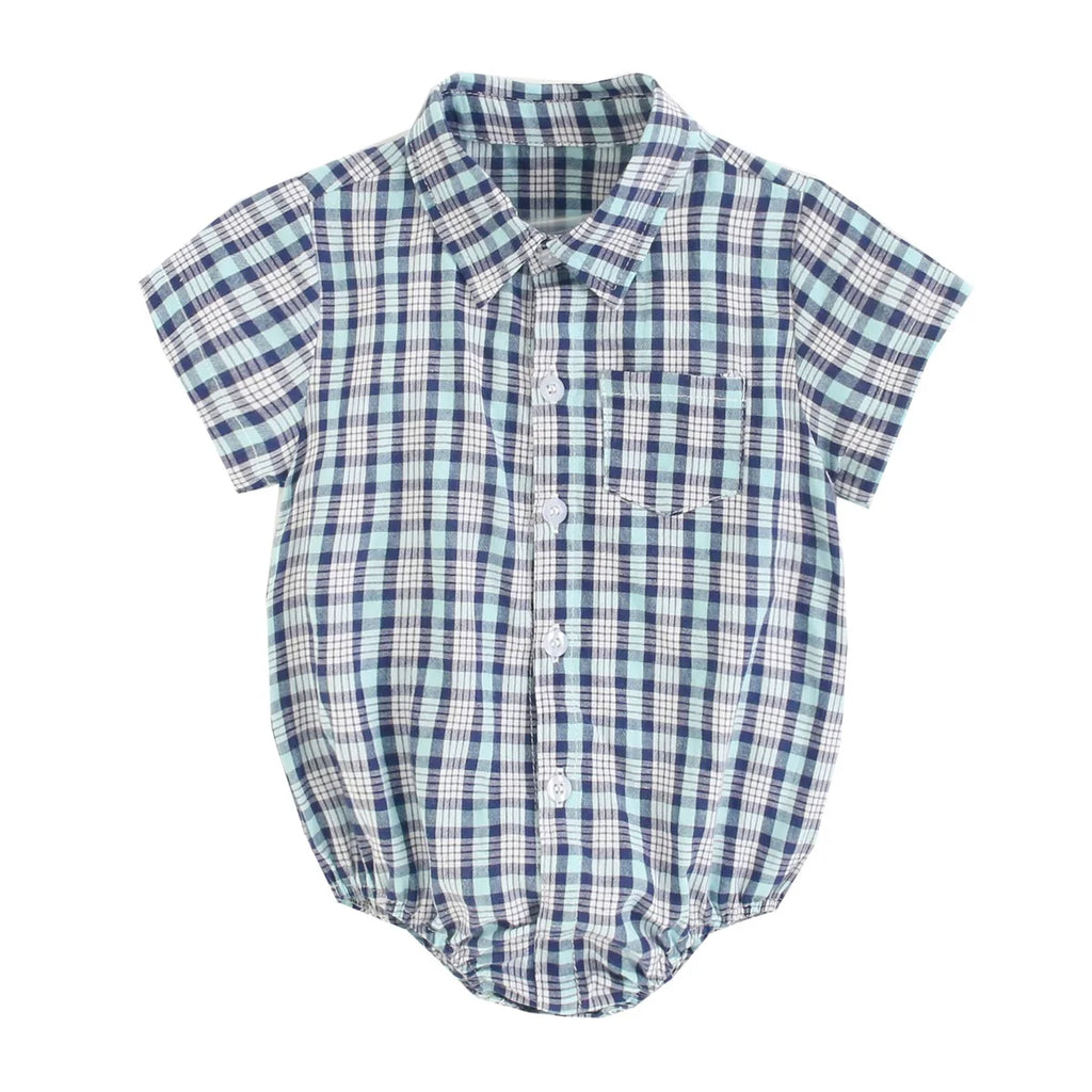 Newborn Boy Summer Bodysuit