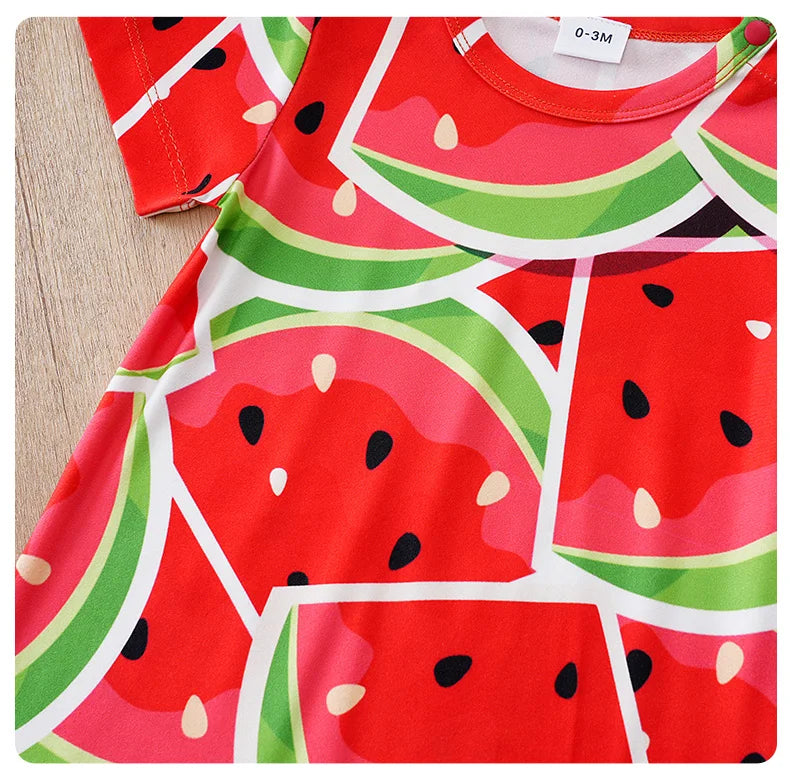 0-18Months Boys and Girls Baby Short-Sleeve Romper