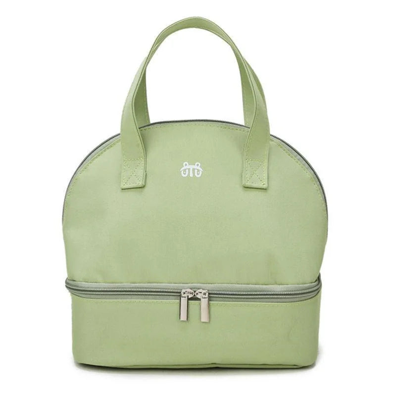 Fashion Mommy Bag – Insulated, Large Capacity, Portable for Travel & Picnic