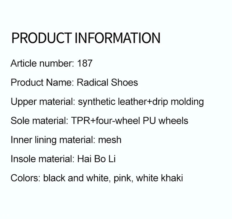 Kids Roller Skate Sneakers