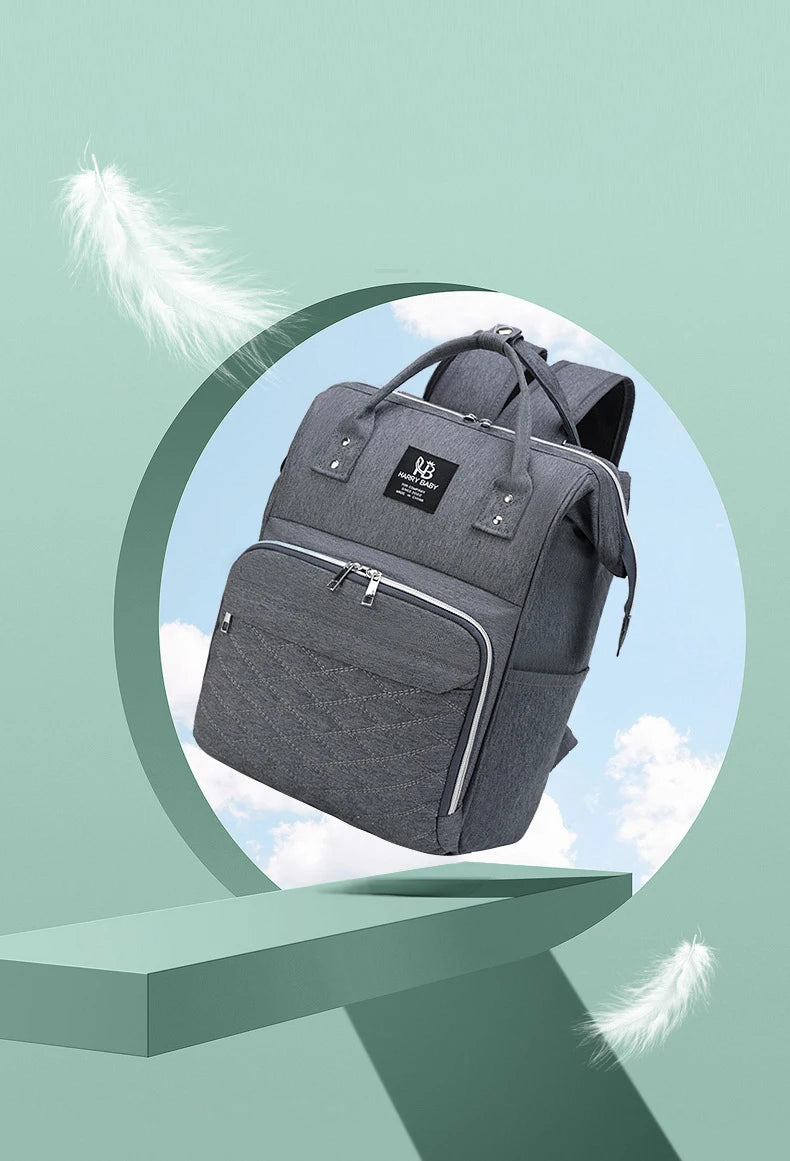 Maternity Diaper Backpack with USB Charging Port