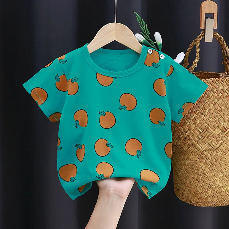 Kids Summer Cartoon T-Shirt 2025
