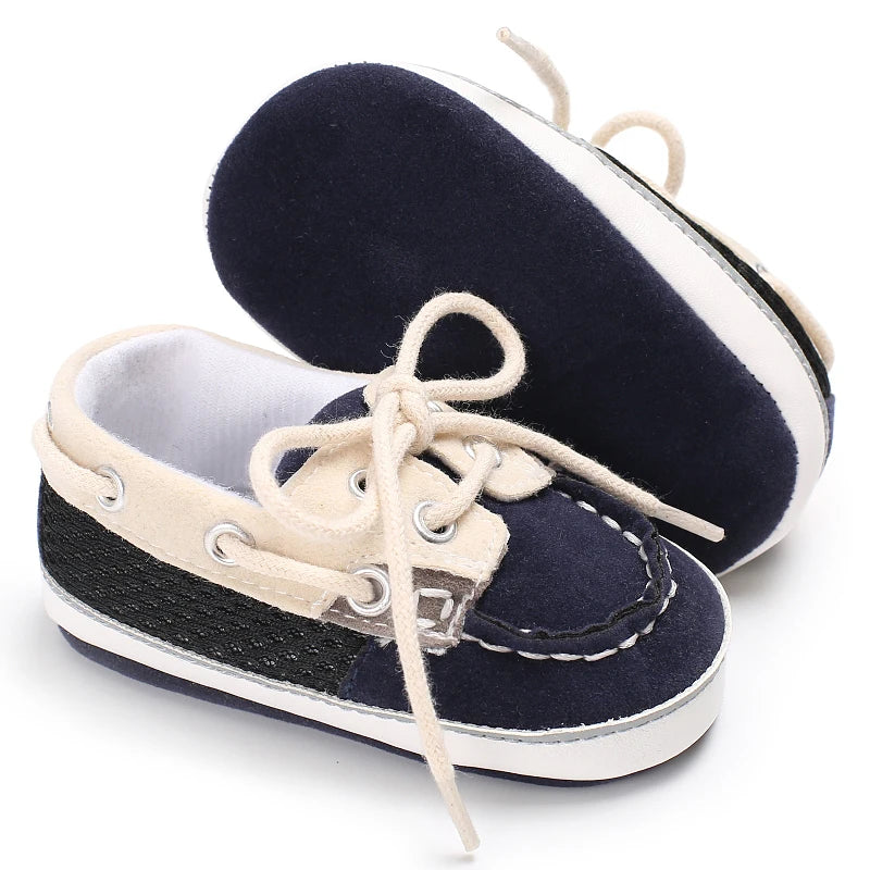 Baby Canvas Shoes – Soft Sole Casual Walking Sneakers