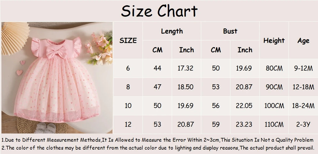 Baby Girl Summer Bow Dress
