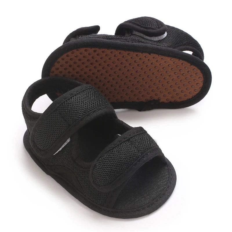 0-1 Year  Baby Boy and Baby Girl Casual Mesh Breathable Soft Soled Sandals