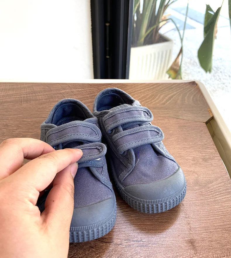 Toddler Kids Retro Canvas Sneakers