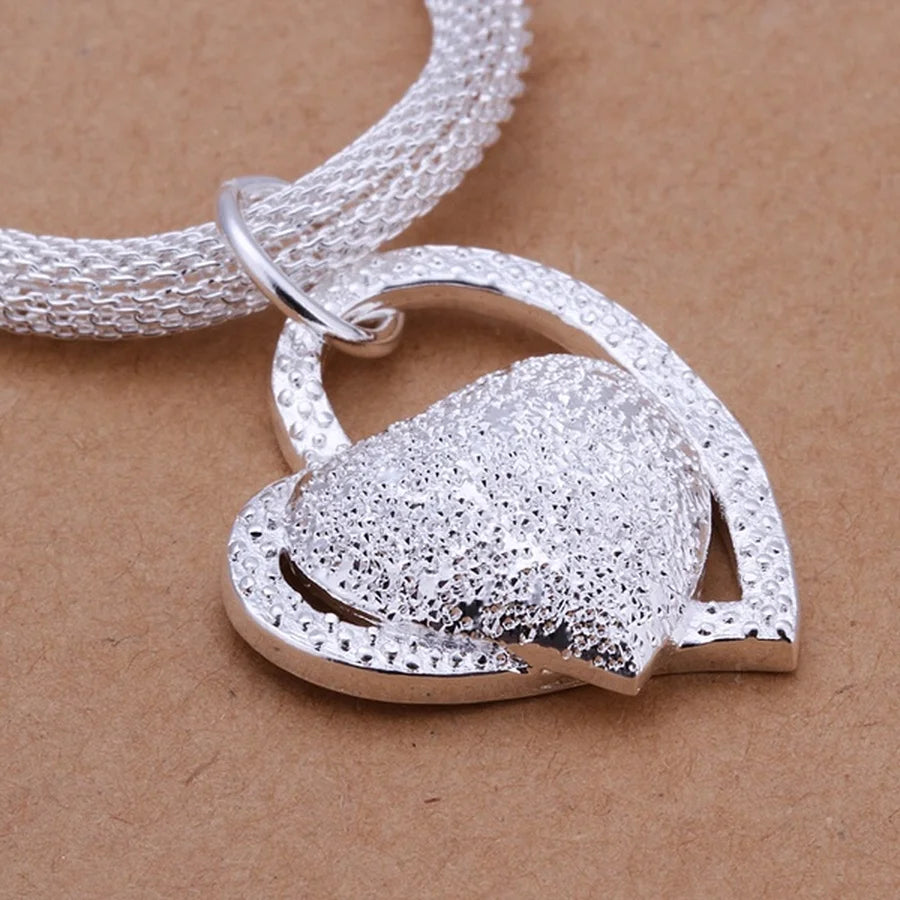 925 Sterling Silver Necklace Gorgeous Charm