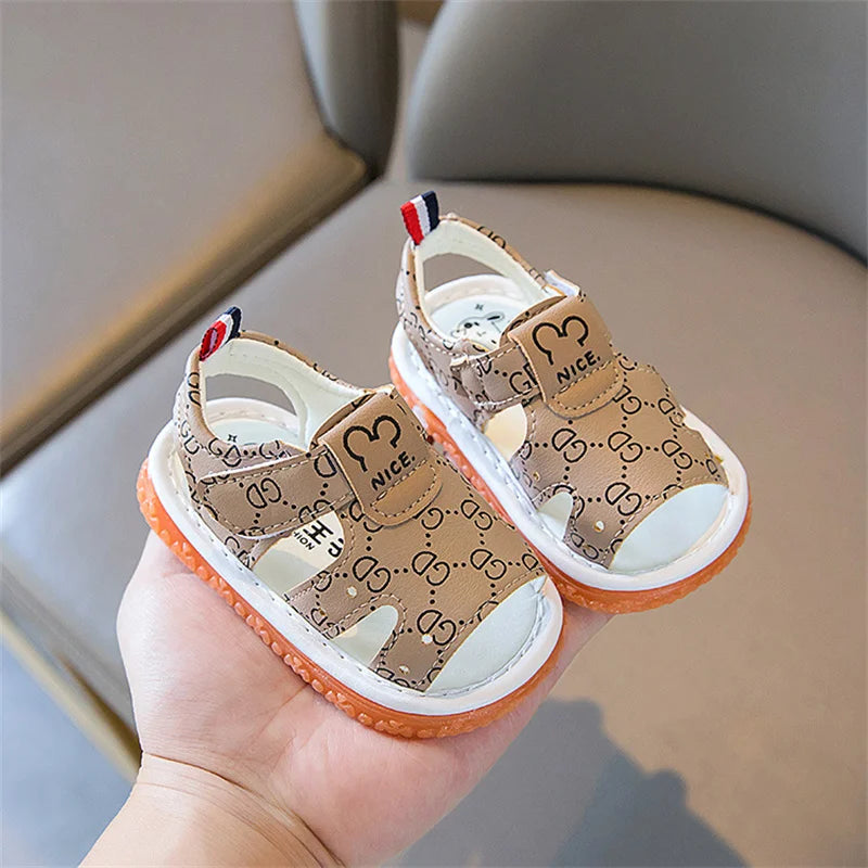 Kids Summer Sandals – Cute Cartoon Non-slip Toddler Shoes for Boys & Girls