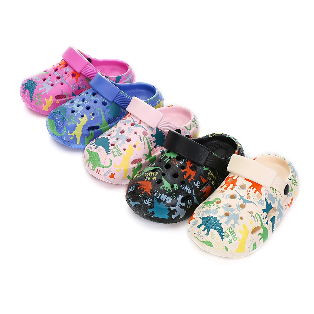 Kids’ Cartoon Sandals – Soft, Breathable Summer Shoes