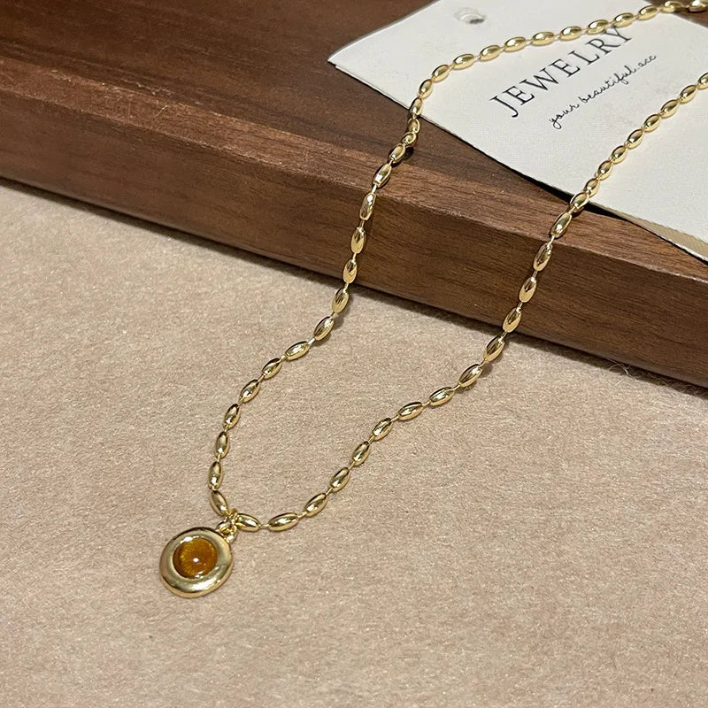 Light Luxury Oval Tiger S Eye
