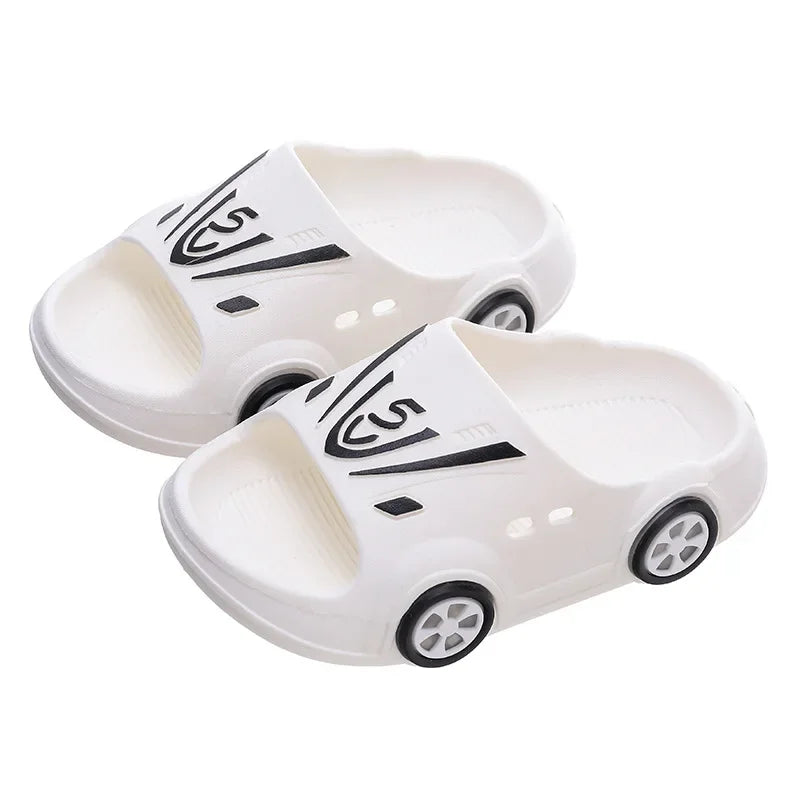 Kids LED Cartoon Slippers – Soft Anti-Slip Summer Shoes