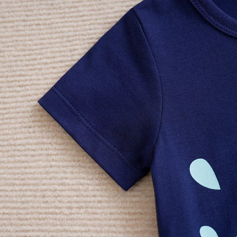 0-18 Short Sleeved Baby Jumpsuit