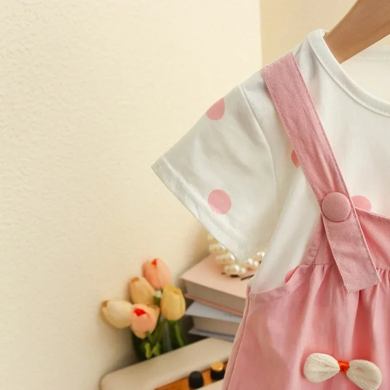 Baby Girl Summer Polka Dot Dress