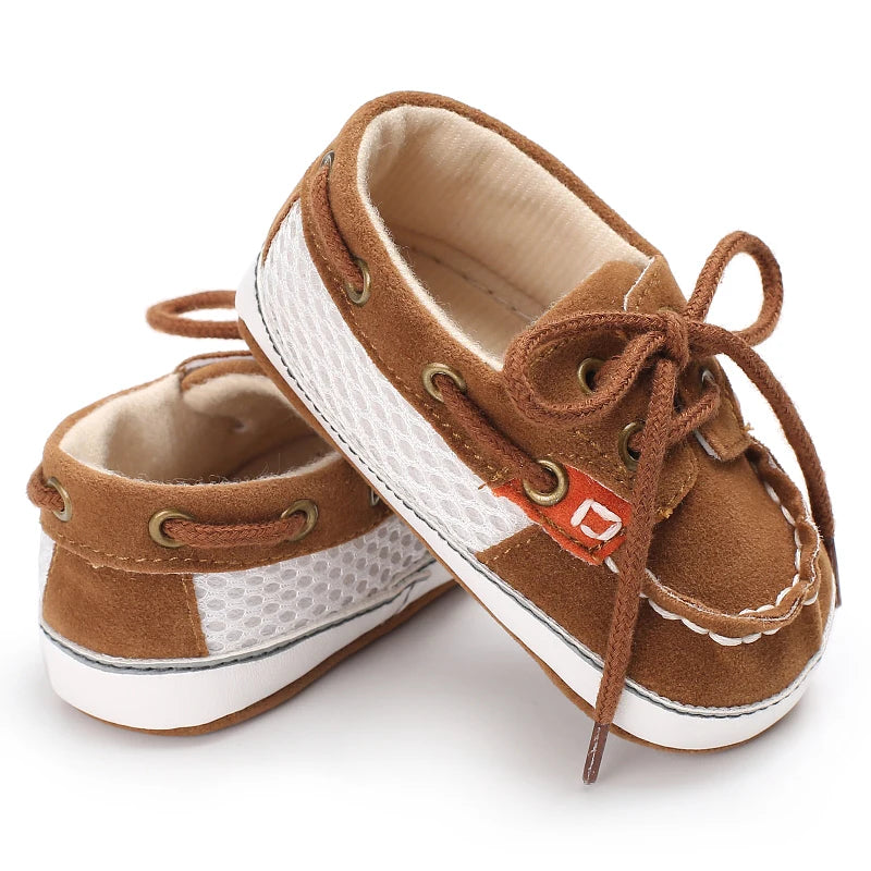 Baby Canvas Shoes – Soft Sole Casual Walking Sneakers