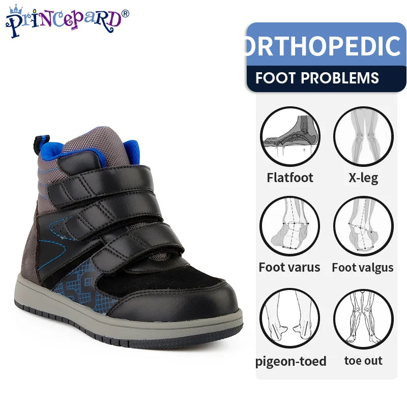 Kids Ankle Boots – Orthopedic Sneakers with Arch Support