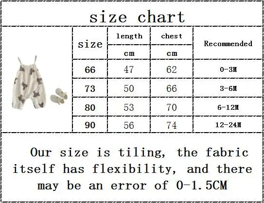 Cute Baby Bear Jumpsuit & Hat – Summer (0–18M)