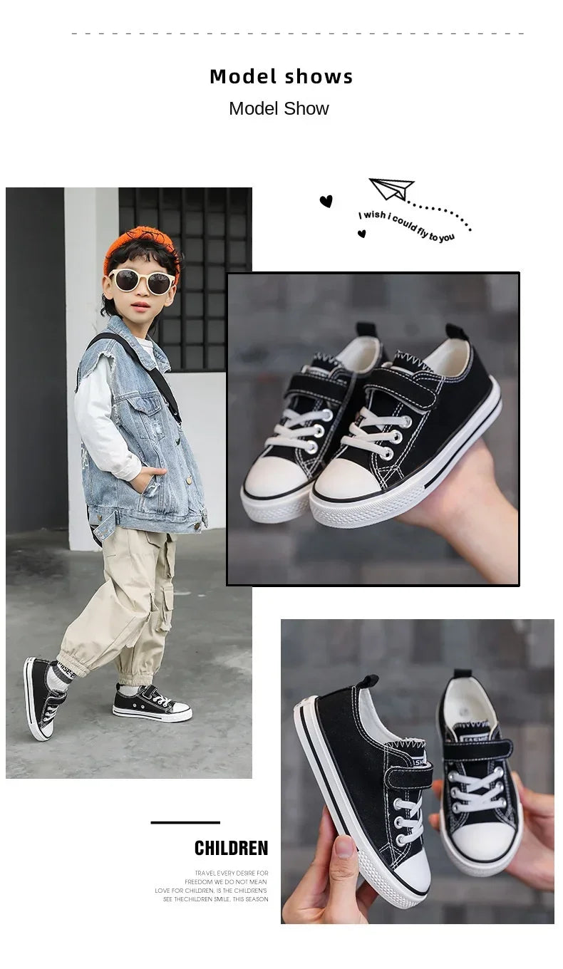Kids Canvas Sneakers