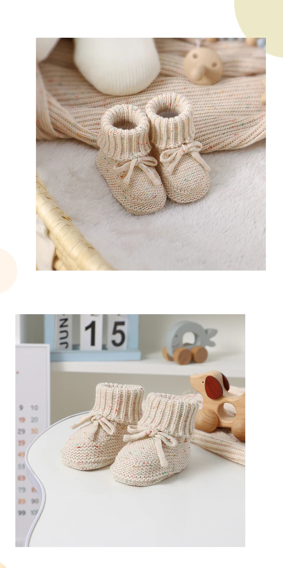 Baby First-Step Knit Shoes – Soft Sole Non-Slip Prowlers