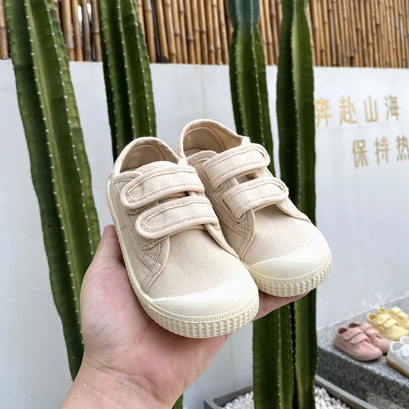 Toddler Kids Retro Canvas Sneakers