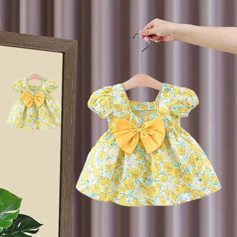 Baby Girl Summer Bow Dress