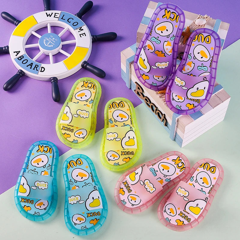 Kids’ Luminous Slippers – Sparkling Light-Up Shoes