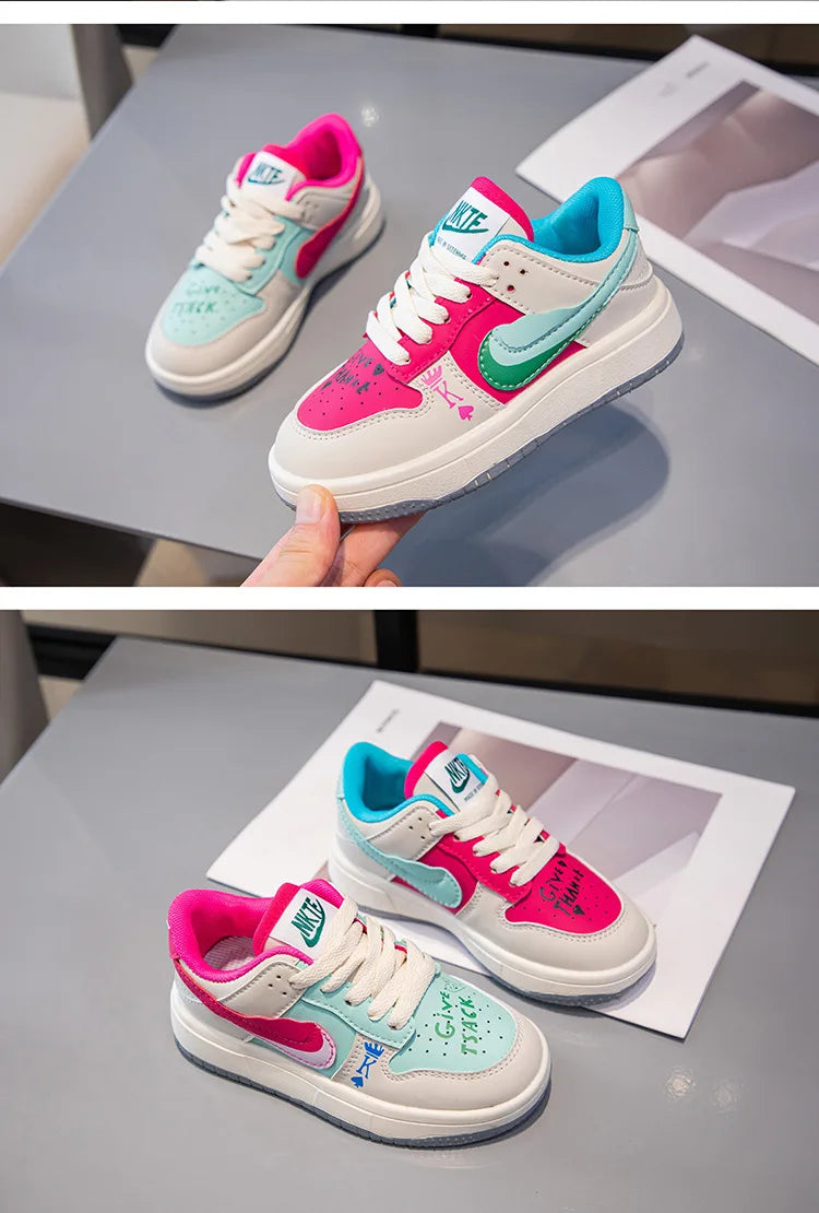 Kids Four-Season Sneakers – Boys & Girls Casual Sports Shoes