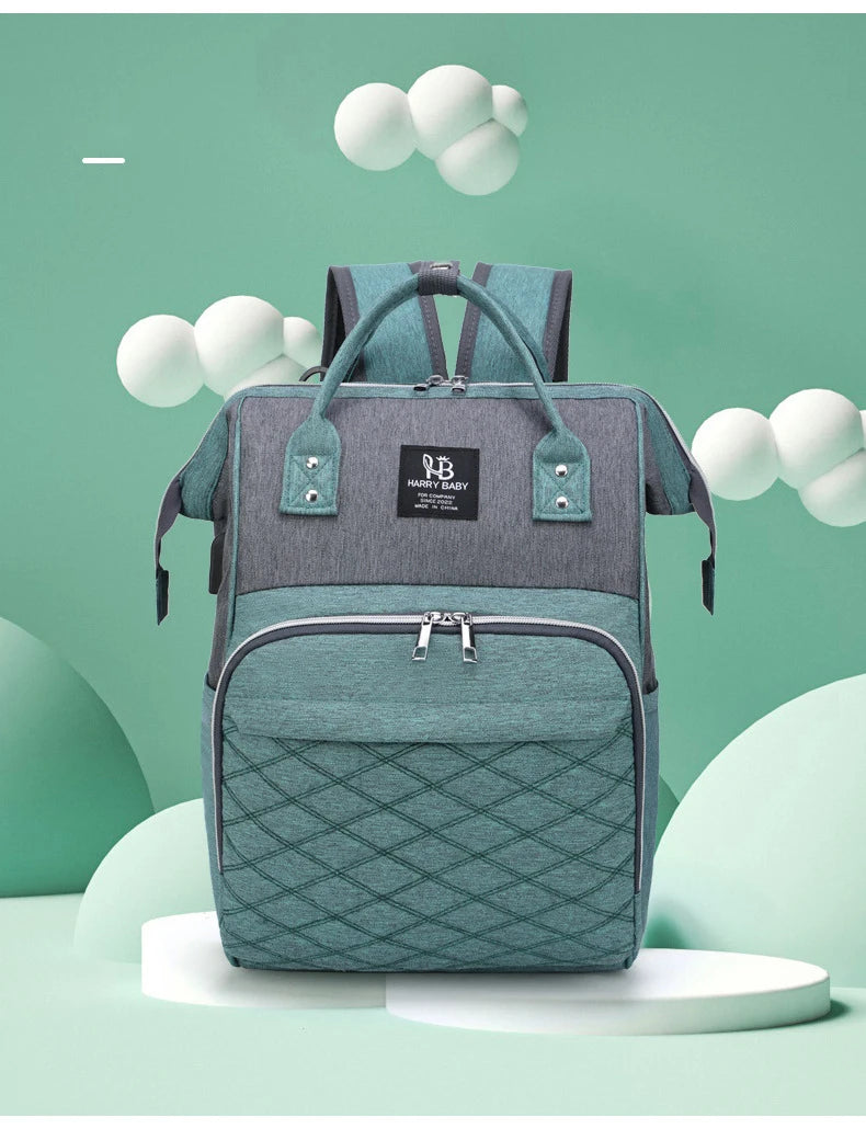 Maternity Diaper Backpack with USB Charging Port