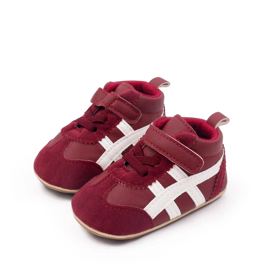 Baby First-Step Shoes (0–18M) – Spring/Autumn Casual Sneakers