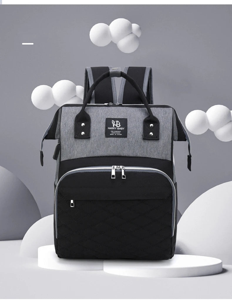 Maternity Diaper Backpack with USB Charging Port
