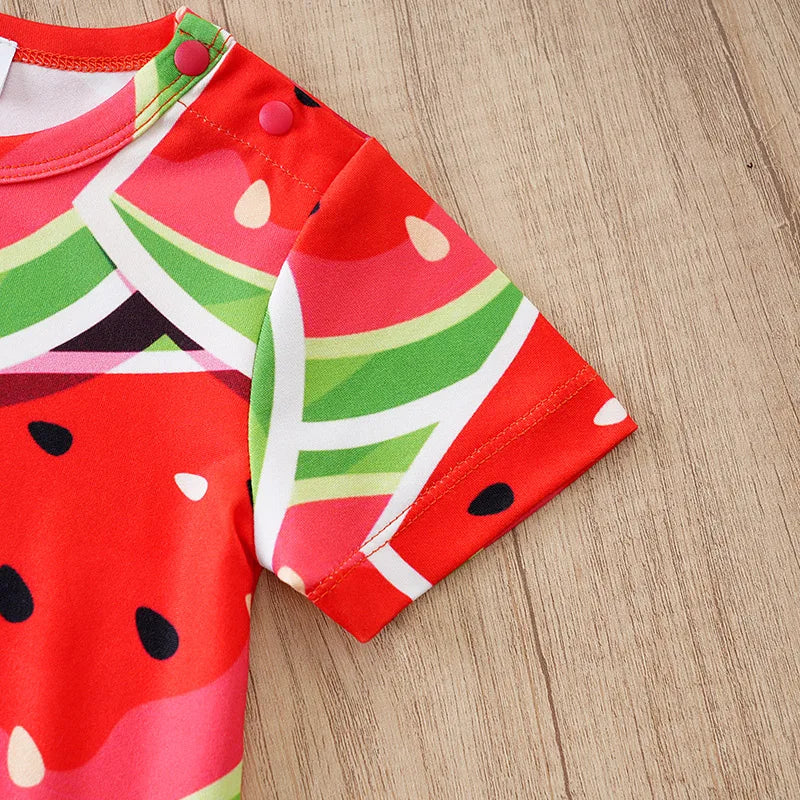 0-18Months Boys and Girls Baby Short-Sleeve Romper