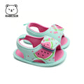Baby Girl Summer Sandals (0–18M) – Princess Watermelon Cloth Shoes