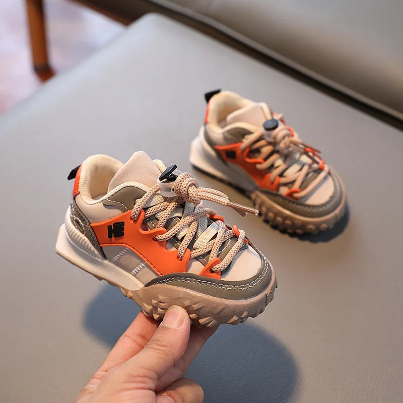 Kids’ Mesh Sneakers – Breathable, Casual Running Shoes (21–36)