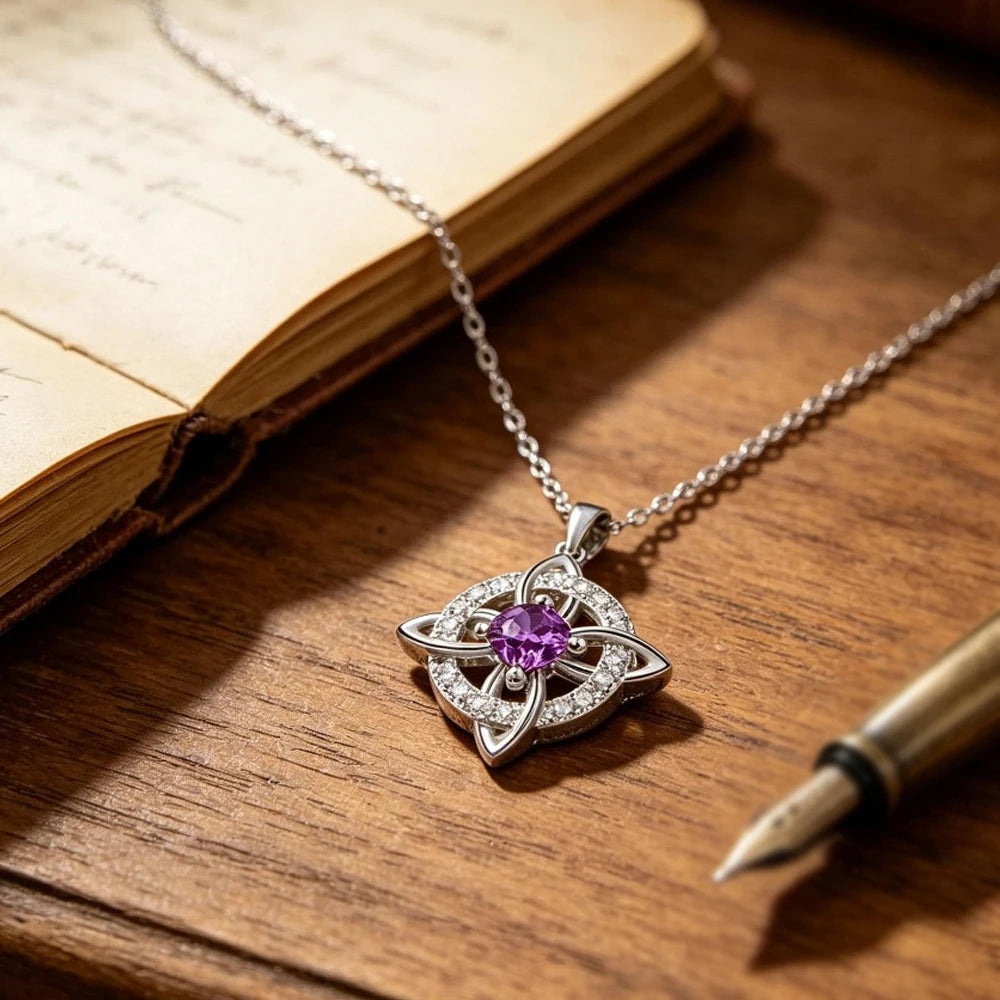 Dainty 5A Birthstone Pendant Necklace