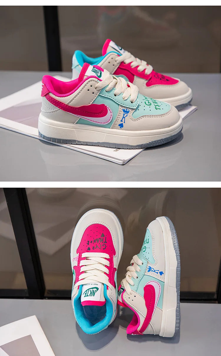 Kids Four-Season Sneakers – Boys & Girls Casual Sports Shoes