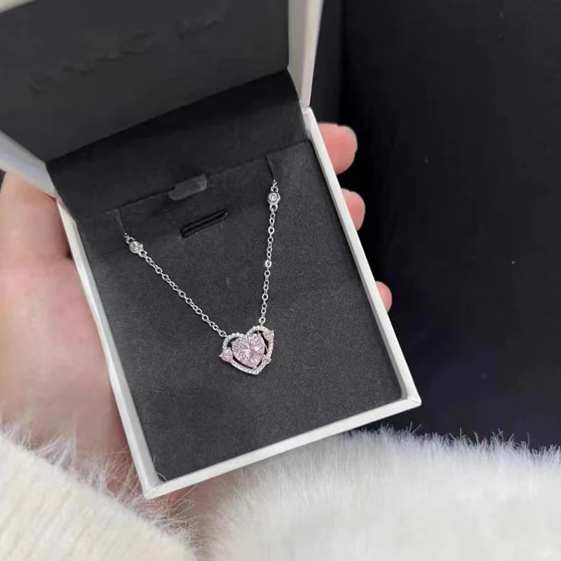 New 925 Sterling Silver Luxury Zircon