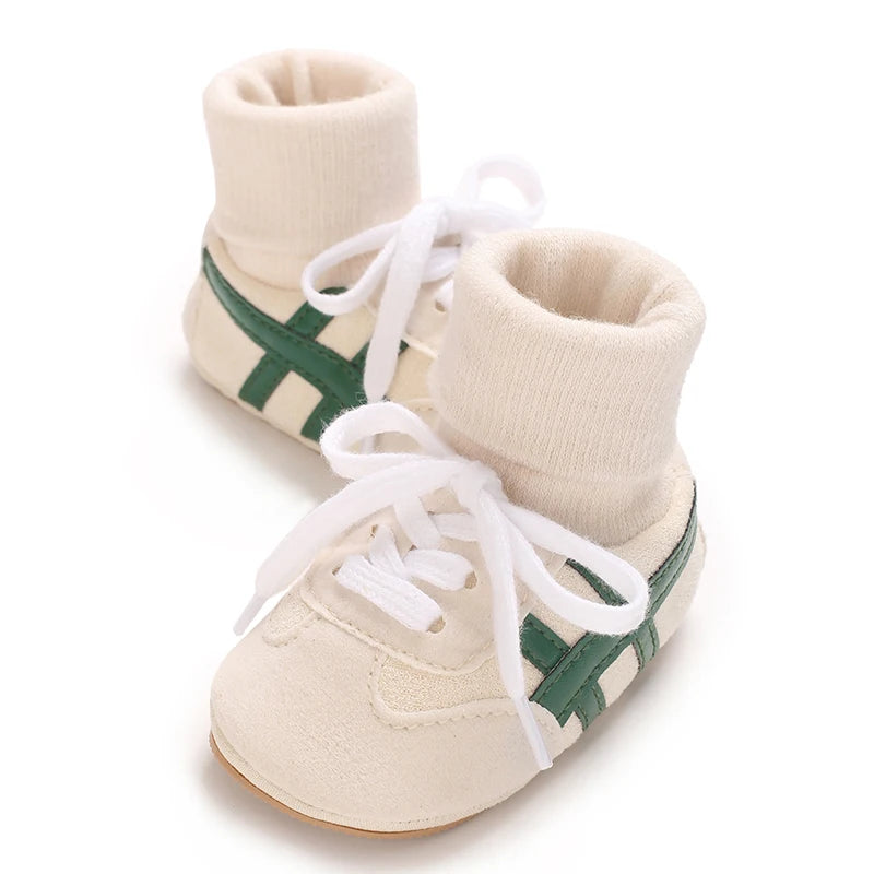 Baby Soft Cotton Shoes – Warm Ankle Sneakers for Toddlers & Newborns