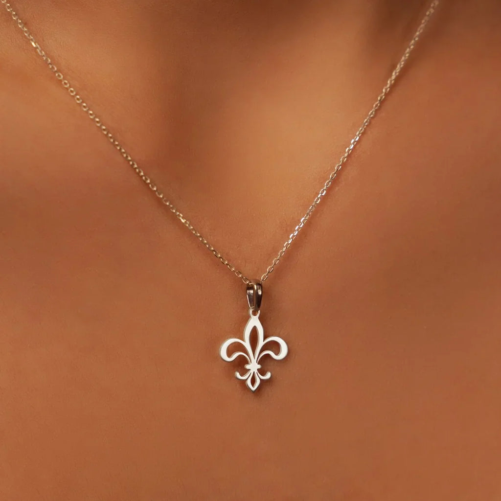 Stainless Steel Fleur De Lis